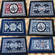 Guizhou batik painting handicraft batik painting batik mural sheet Yunnan batik painting batik tablecloth