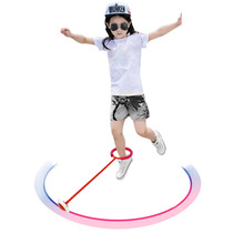 Jump ball Adults use childrens rotating jump ring Single foot flash throw leg jump set Foot yo-yo set foot ring