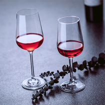 2 unleaded wine glasses European goblet pair glass champagne glass set household Cup