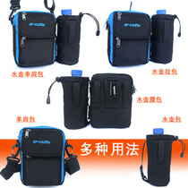 Outdoor sports fanny pack mens multi-functional belt fanny pack kettle Womens large capacity mountaineering travel shoulder crossbody back