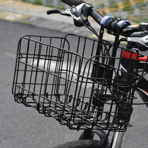 Mountain bike basket basket basket basket enlarged basket folding car basket bicycle basket driving front basket hanging basket