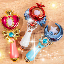 Magic Wand childrens colorful small toy Princess transformer flash luminous luminous stars Moon Girl fairy stick