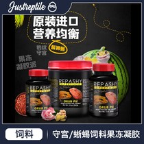 REPASHY climbing pet BAO WEN gonggong mane lion food feed GrubPie reptile pie climbing pet gel pie jelly