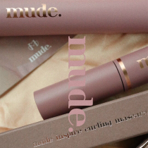 My heart is Chinese mascara all-around ① MUDE mascara anti-sickness waterproof waterproof slender curl thick