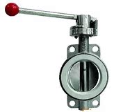 304 stainless steel butterfly valve stainless steel to clip butterfly valve DN40 DN50 DN65 DN80 DN100DN125