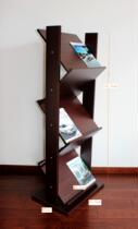 American solid wood corner table tea table simple European telephone table sofa newspaper rack