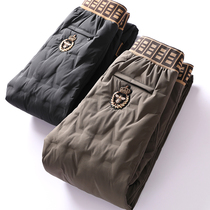 Northeast down pants men thick warm and low 5-30 degrees cold-resistant white goose down small monster small feet high-end pants