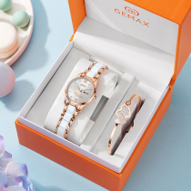 Ms. Gmars Watch Womens Watch Simple Temperament Summer Small Waterproof Brand Brand 2021 New