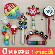  0-1 years old baby rattle toy 3-6-12 months baby boy girl educational toy Rattle hand drum