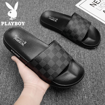 Floral Playboy slippers mens 2022 new summer outwear mens beach cool towed anti-slip-in-line