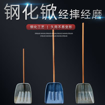 Plastic shovel shovel shovel thick shovel large tempered Wood shovel stick Industrial snow shovel agricultural shovel