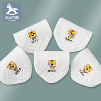 Baby saliva towel baby gauze towel soft cotton baby small square towel newborn face towel handkerchief handkerchief