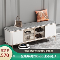 Clandi light luxury ins Wind shoe stool soft bag shoe stool cabinet integrated can sit in the House multifunctional storage shoes stool