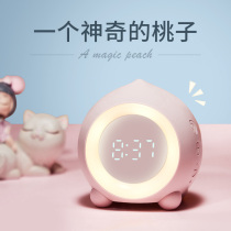  2021 new smart small alarm clock for students with childrens special boys and girls high school dormitory electronic wake-up artifact