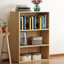 Bookcase minimalist modern student floor bookcase lockers Sub-small simple shelve bedroom Home office wood