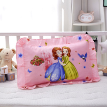 Childrens Pillow 1-3-6 Year Old Kindergarten Special Afternoon Nap Cartoon Baby Pure Cotton Kid Student 8-12 CUHK