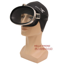 Professional diving mirror Taiwan imported anti-fog super large field of view silicone diving mirror tempered glass diving fish mirror