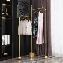 Danish light luxury coat rack floor bedroom corner clothes rack living room simple rotating hanger household
