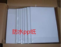 Shanghai color art digital material-A4A3 Membrane waterproof background pp paper waterproof PP synthetic paper 180g