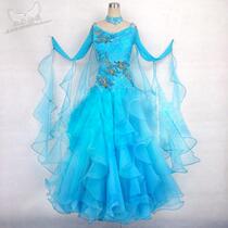 New modern dance dress ballroom dance dress Waltz tango national standard dance competition