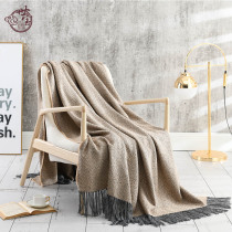 Personality Casual 100 lap card Its color streaming Su towel blanket Living room sofa Blanket Photography Exhibition Hall Decoration Bed Tailors