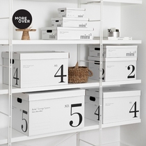 Moreover storage box carton home snacks book storage box wardrobe finishing clothes clothes storage box