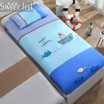 Children quilted with three sets of pure cotton Meridian Bed with Core Baby Splicing Bed Elementary School Students Dormitory Bedding 6 pieces of cover