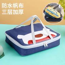 Students handbag lunch bag office workers with rice insulation bag lunch box bag lunch bag flat school dedicated