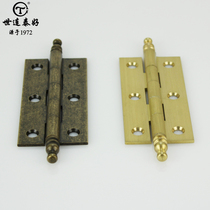 Shilian Taihaotai pure copper cabinet door hinge European antique window hinge 3 5 inch HG 506 monolithic price