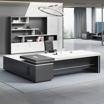 Office furniture boss desk desk simple modern manager table large class table and chair combination office grid