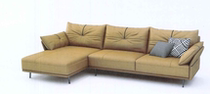 Mousse Aimu Italian light luxury leather sofa first layer cowhide modern living room furniture RCW1-083