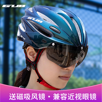 gub mountain road bike riding helmet with goggles equipment Mens and womens cycling helmet summer breathable and lightweight