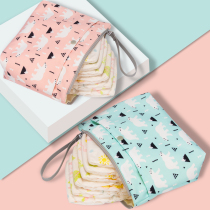 Baby bedside storage bag Hanging bag Diaper bag Non-wet out storage bag Diaper portable bag Waterproof newborn