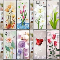 Frosted glass stickers Translucent opaque bathroom toilet anti-light window stickers Anti-peep shading glass film