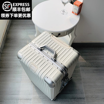  Super large capacity thickened aluminum frame sports student 34-inch suitcase female pc male trolley box 32-inch check-in travel