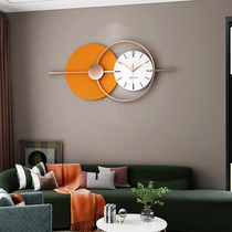 Light luxury wall clock Modern decorative clock living room household fashion simple art creative net red restaurant wall clock