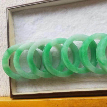 Fakaso jewelry custom Myanmar natural jade A-goods bracelet Ice floating flower jade bracelet live special shot