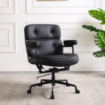 Comfortable leather computer chair home Modern simple office chair boss chair business backrest Robin chair conference chair
