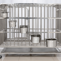 Stardoor stainless steel cat and dog food bowl Water basin hanging bowl Small medium-sized large dog pet can not turn the bowl Non-slip food bowl