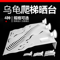 nomo nomo grass turtle Brazilian tortoise drying table razor yellow head Sun back calcium floating platform water turtle climbing ladder climbing landscape