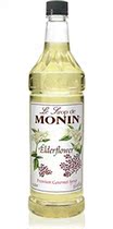 Monin - Elderflower Syrup Smooth Sweet Cinnamon Fl