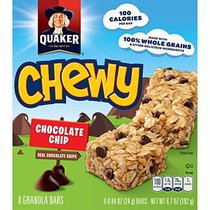 Quaker Chewy Granola Bars Chocolate Chip 24g Bar