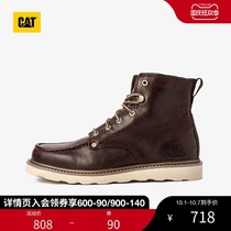 CAT Carter Autumn Work Boots men retro comfortable breathable lightweight medium boots men counter the same model