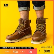 CAT Carter Evergreen Vintage Boots Mens Leather Boots Classic Series Casual Boots