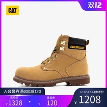 CAT Carter evergreen classic yellow boots mens classic yellow boots breathable steel head yellow boots mens counter the same model