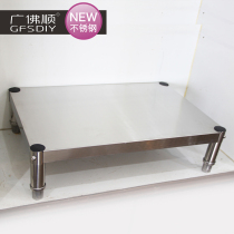 1-story single-layer stainless steel kitchen shelf floor rack floor-to-ceiling height shelf shelf Shelf shelf