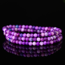 Hong Jing Jewelry Royal Purple Shu Ku Bracelet Cherry Blossom Purple Buddha Bead Bracelet Tower Chain Hydrate and Permeable Studio Special Shoot
