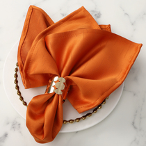 Dream Lover Napkins Napkins Bouquet Bouquet Bouquet Bouquet Hotels European-style Western Dining Scarves Ring Upscale Scrub Cups Customised