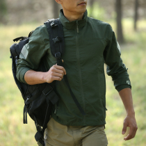 UV protection breathable sunscreen clothing spring and summer outdoor skin clothing mens sunscreen shirt ultra-thin waterproof fishing sunscreen clothing