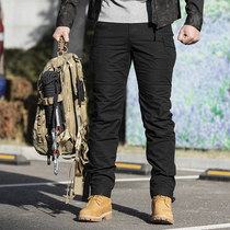 Archon tactical pants mens spring and autumn special forces training pants Elastic Multi-bag leg straight tube wear-resistant military fans overalls